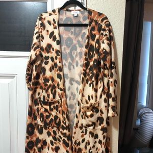 Lularoe Sarah AMAZING CHEETAH PRINT